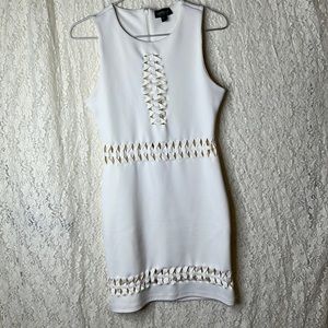 TOPSHOP White Body-con Dress NWT